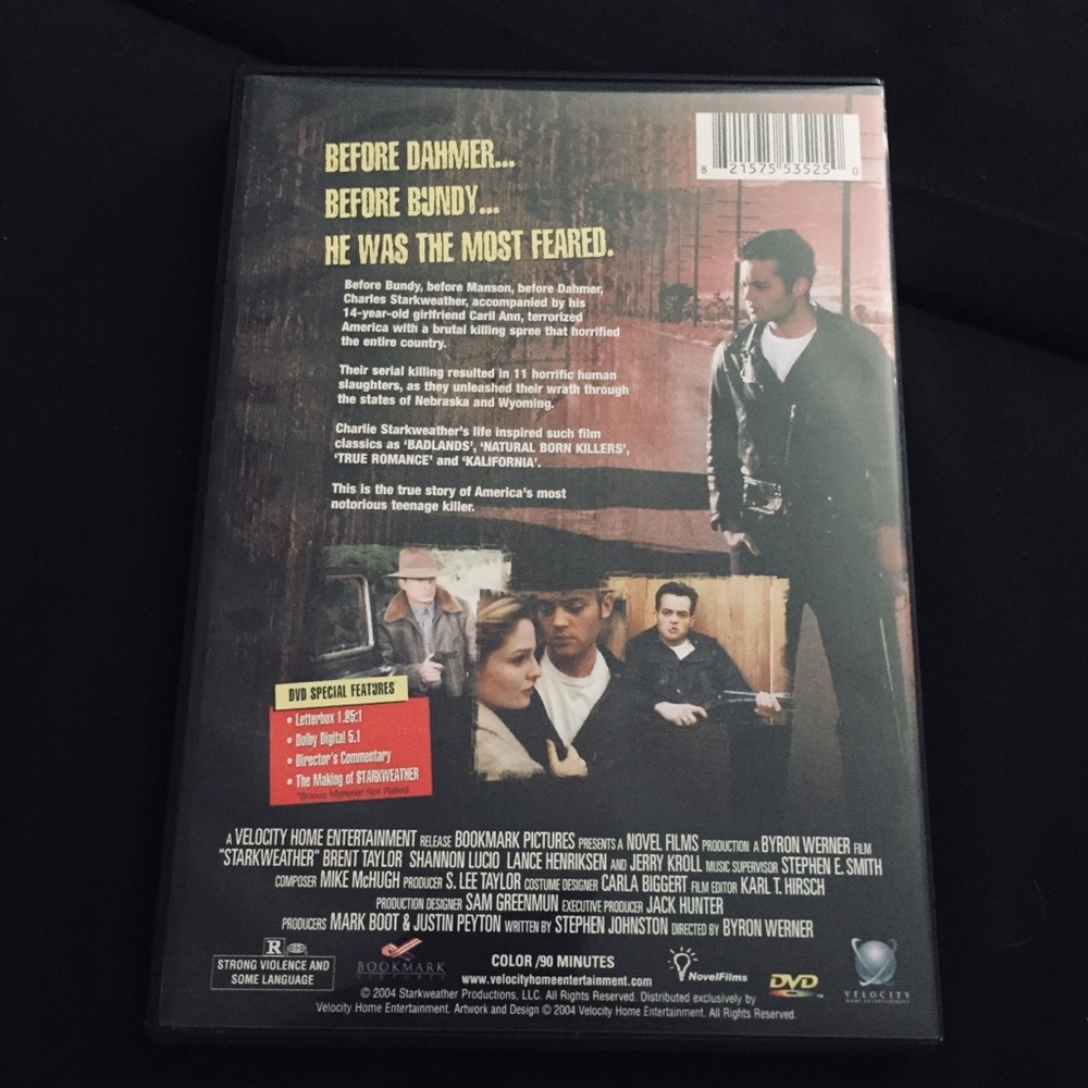 📀 Serial Killer True Story Movie Bundle - Starkweather & Natural Born Killers - Picture 8 of 9